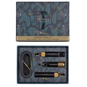 Ted Baker Everyday Carry Kit - Black and Gold